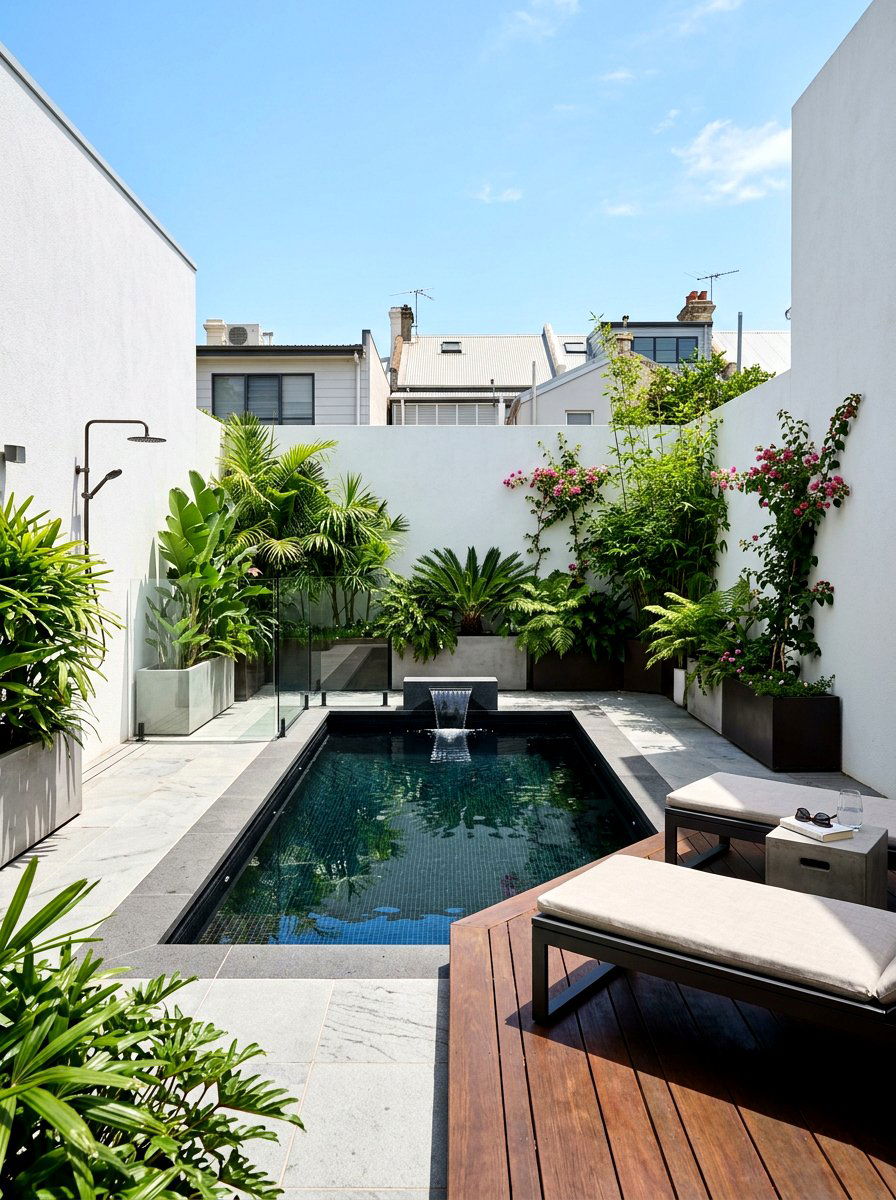 Black Bottom Pool Backyard Ideas for a Bold Backyard Look - Suite 101