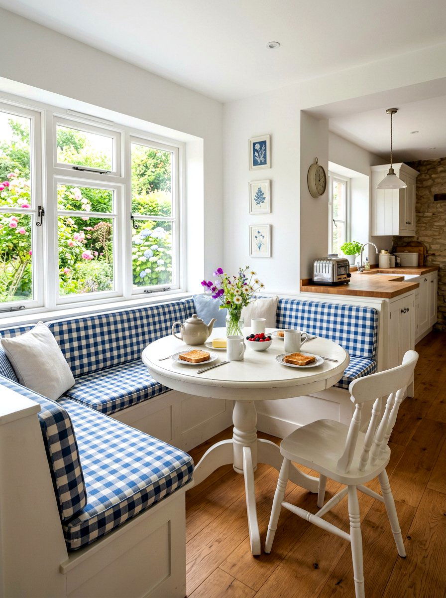 Small Breakfast Nook - 30 English dining room ideas