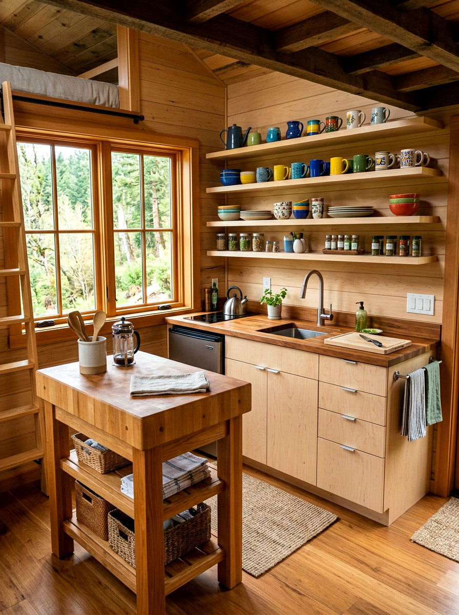Small Cabin Kitchenette - 30 cabin kitchen ideas