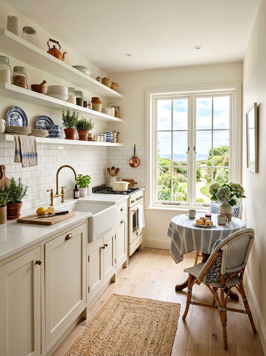 Small Coastal Grandmother Kitchen - 30 coastal grandmother kitchen ideas