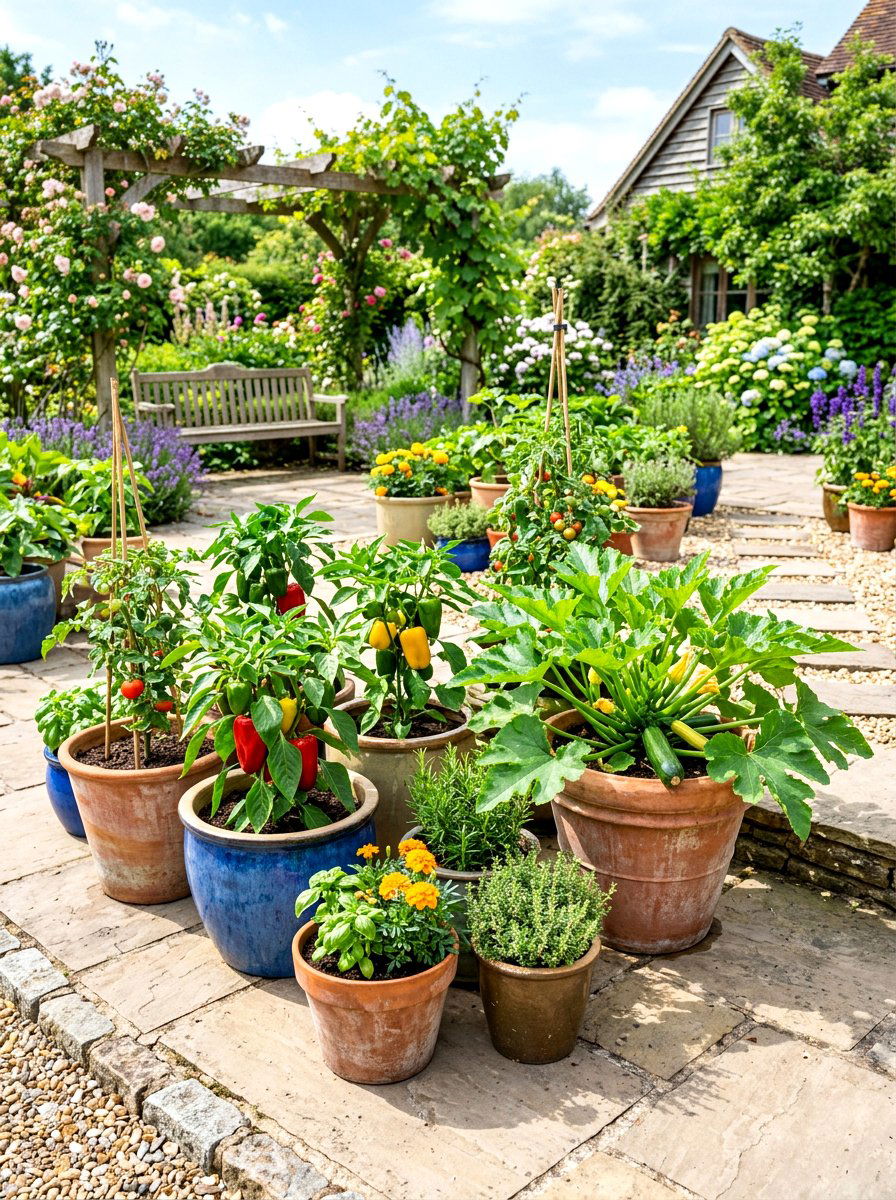 Small Container Vegetable Garden - 30 small vegetable garden ideas