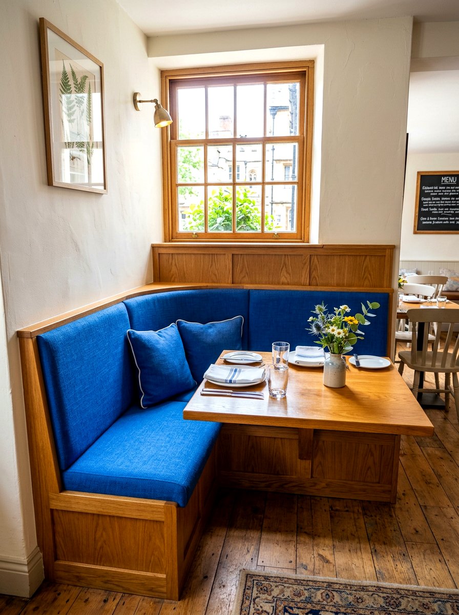 Small Corner Booth - 30 bistro dining room ideas