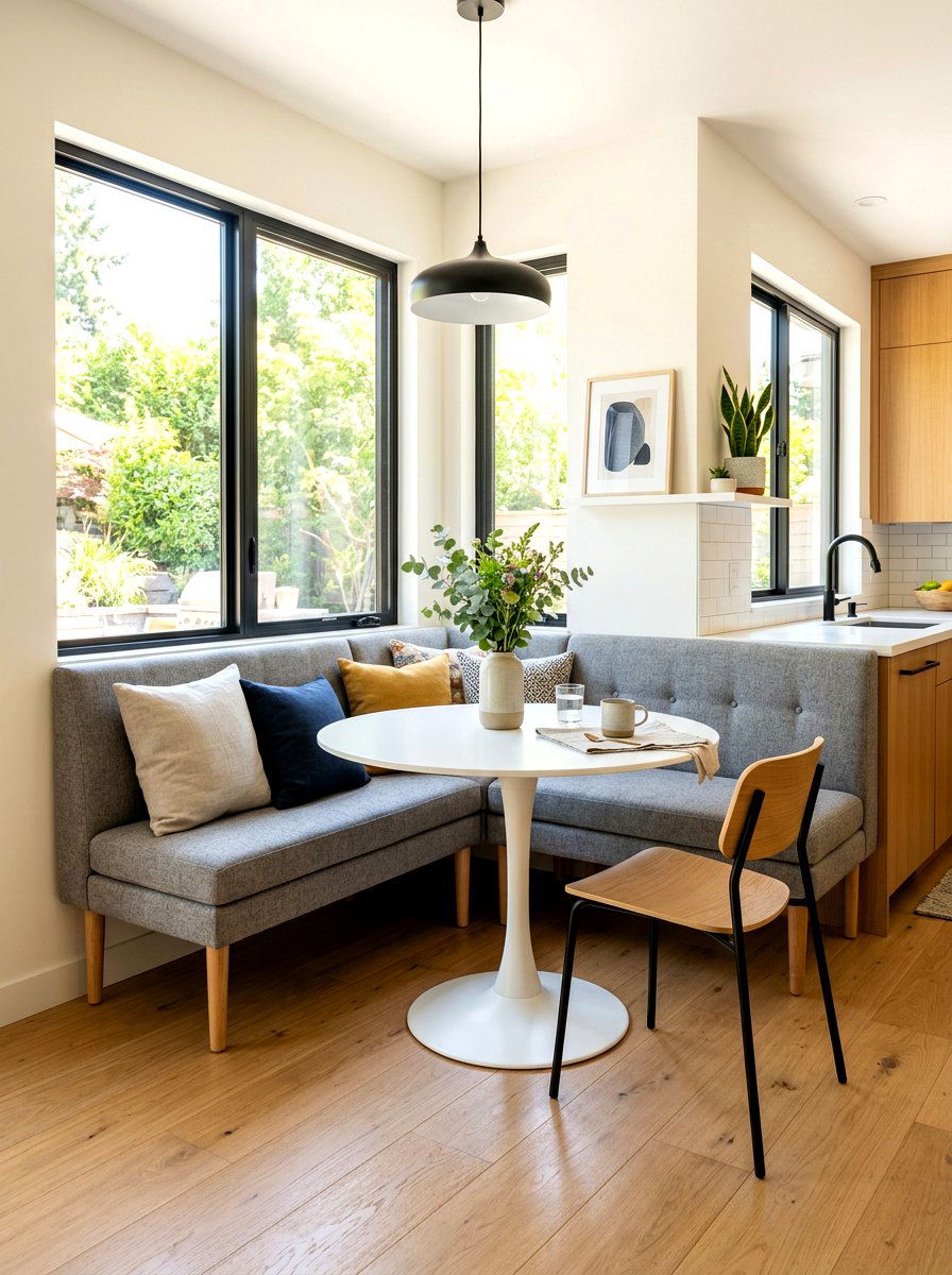 Small Corner Kitchen Nook - 30 breakfast window nook ideas
