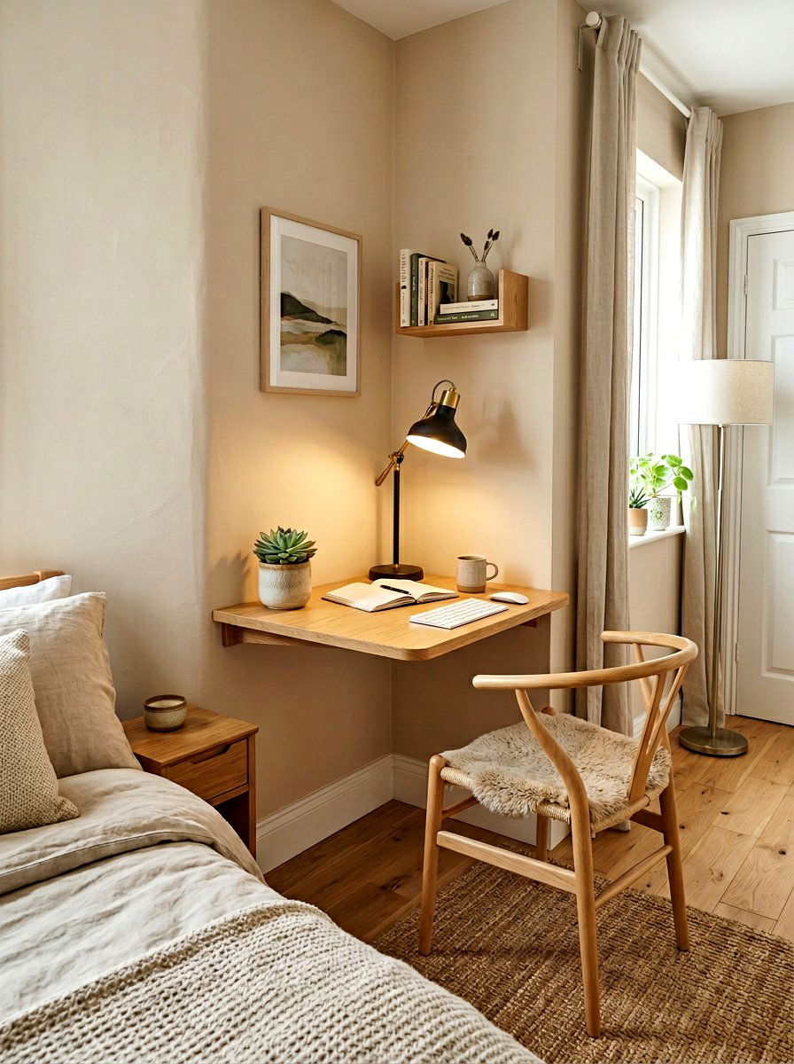 Small Corner Wall Desk - 30 wall desk ideas