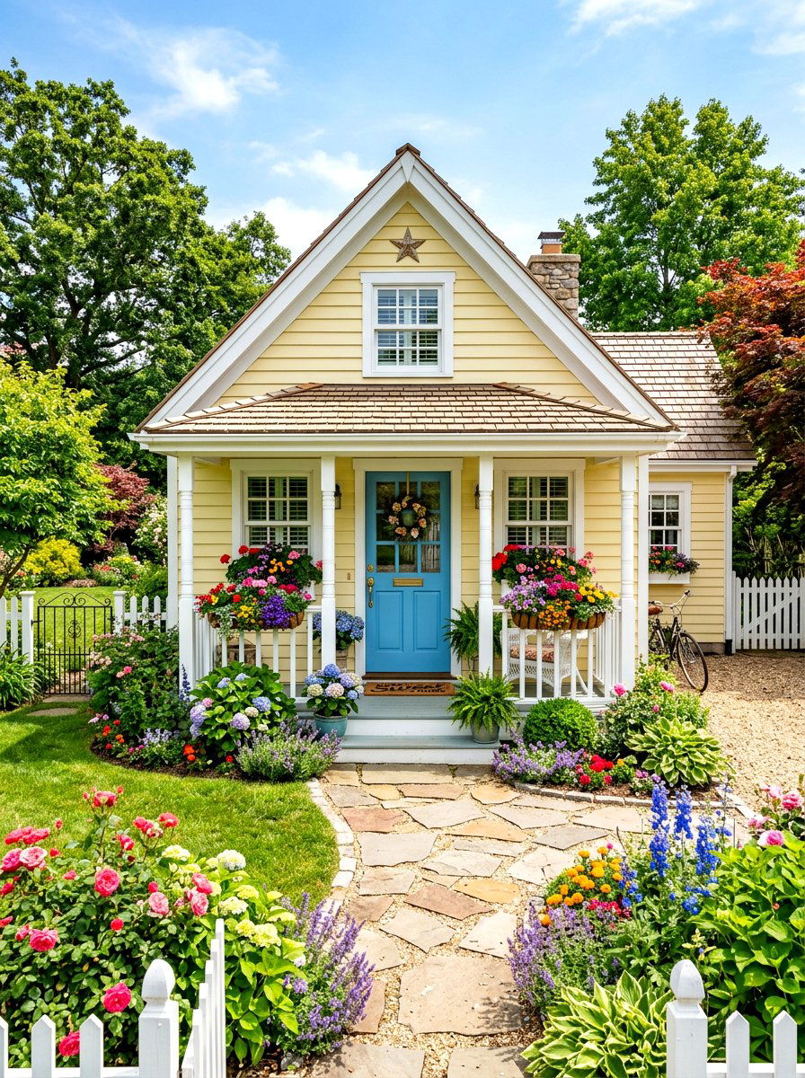 Small Cottage Exterior - 30 country house exterior ideas