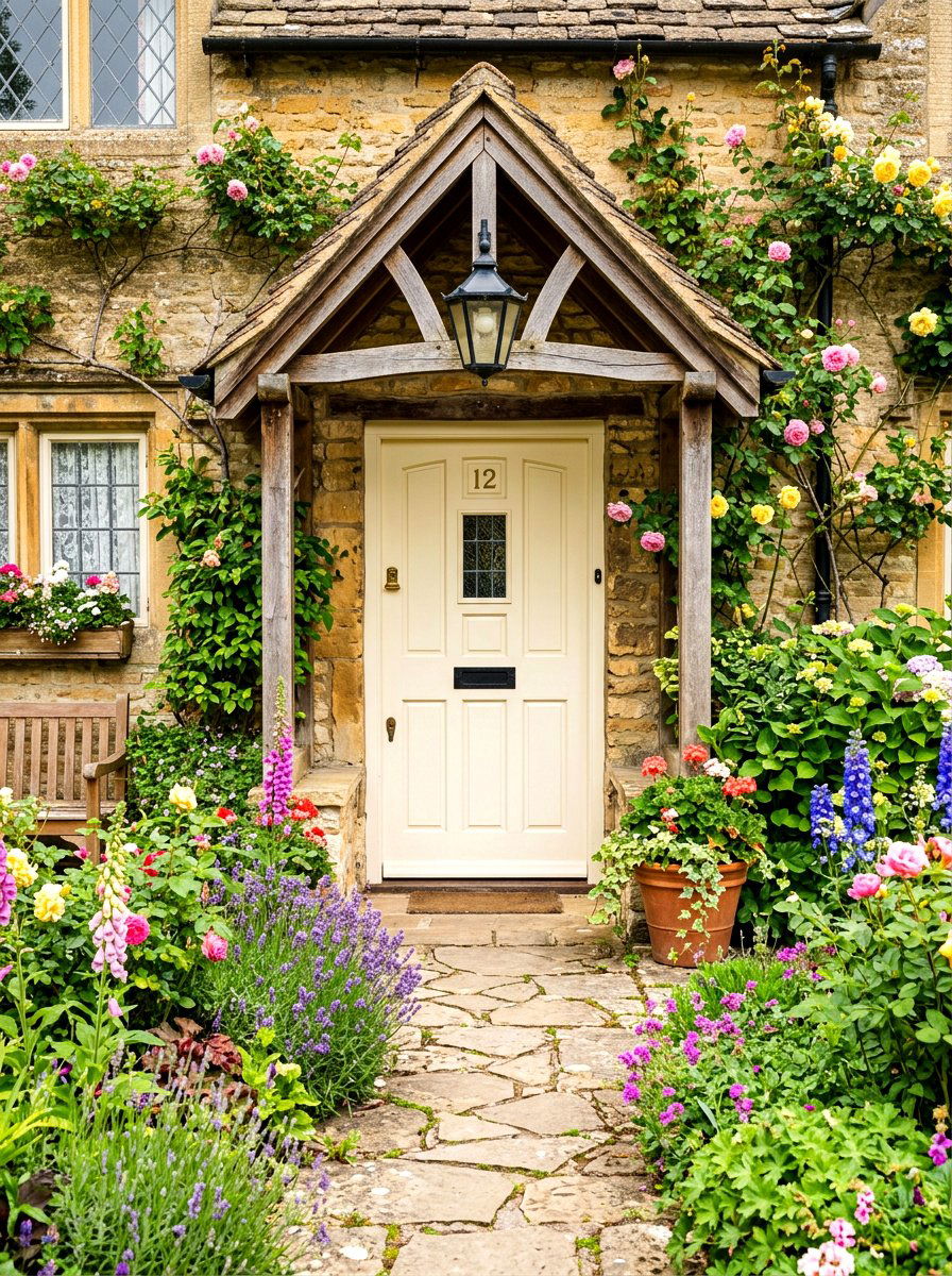 Small Cottage Front Door - 30 cottage front door ideas