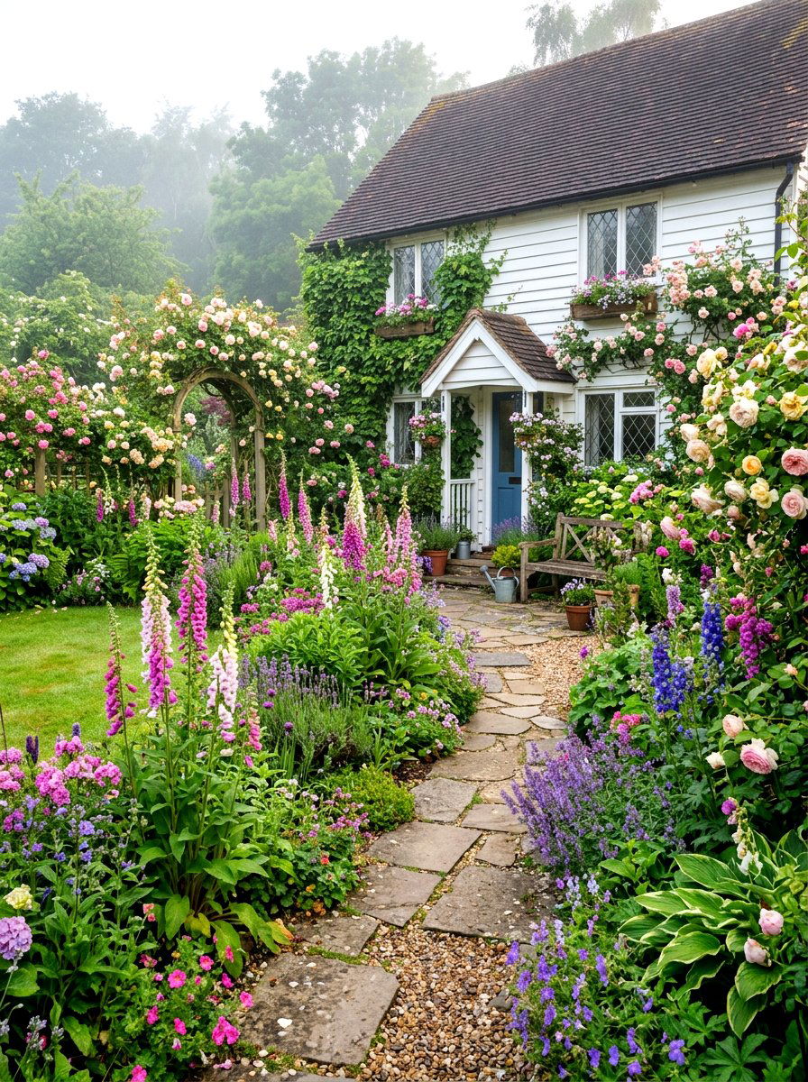 Small Cottage Garden - 30 curb appeal ideas for small homes