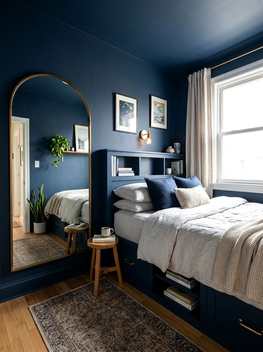 Small Dark Bedroom - 30 dark bedroom ideas