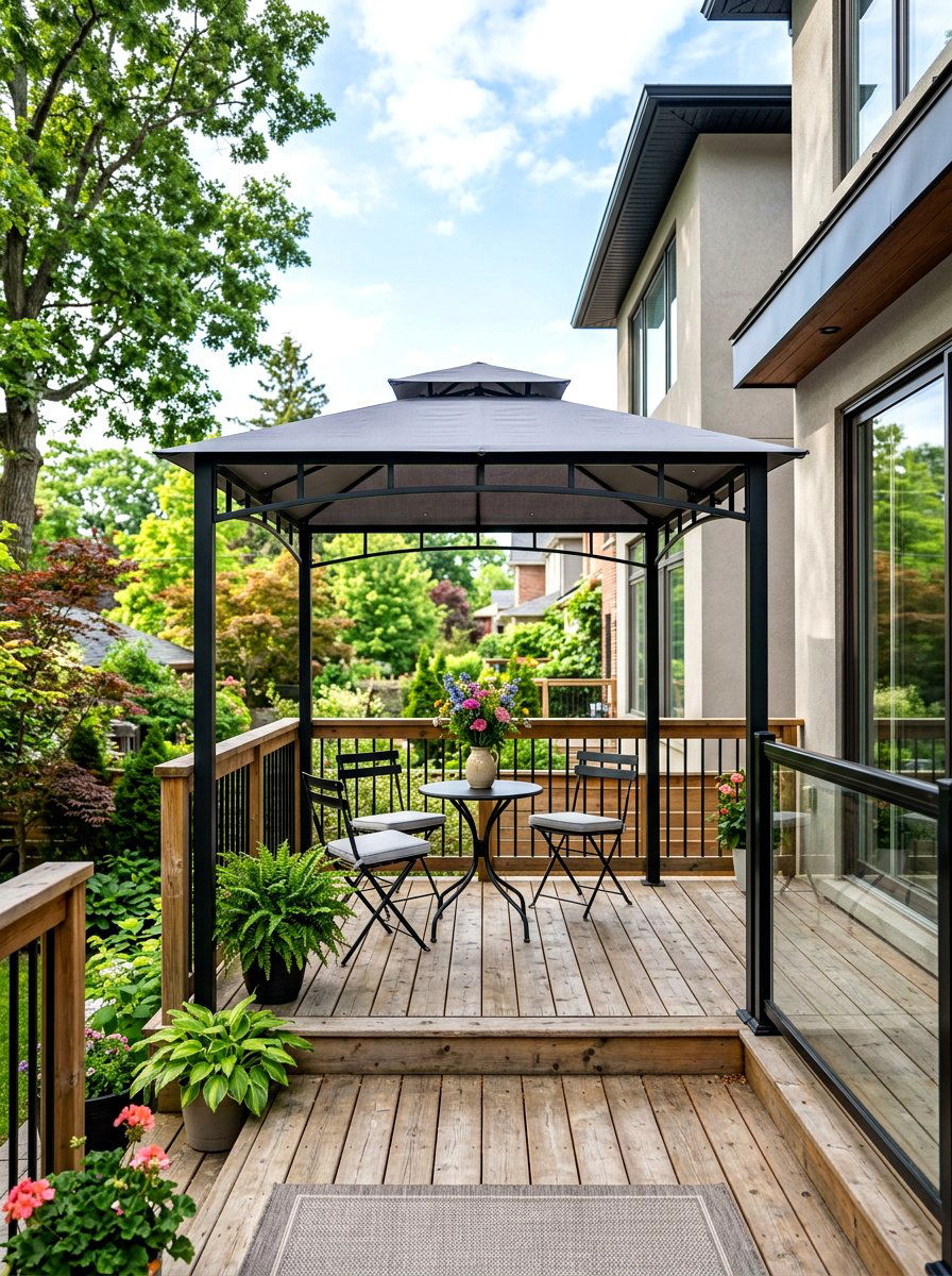 Small Deck Gazebo - 30 outdoor gazebo ideas