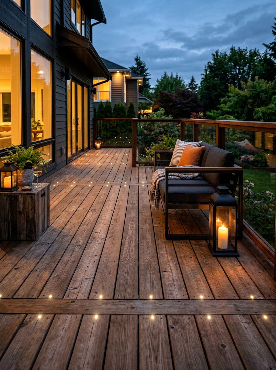 Small Deck Lighting - 30 small deck ideas