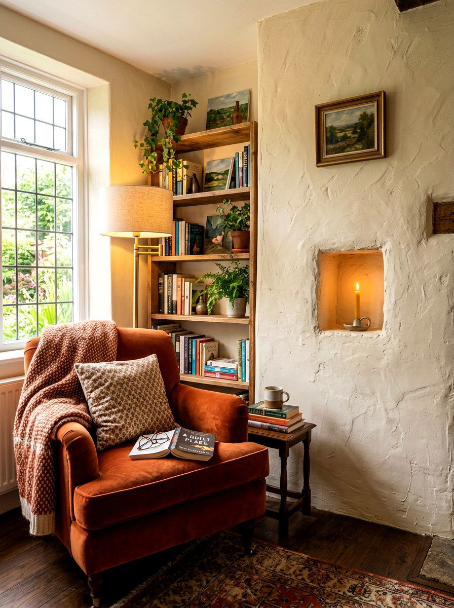 Small Decorative Niche - 30 plaster wall niche ideas