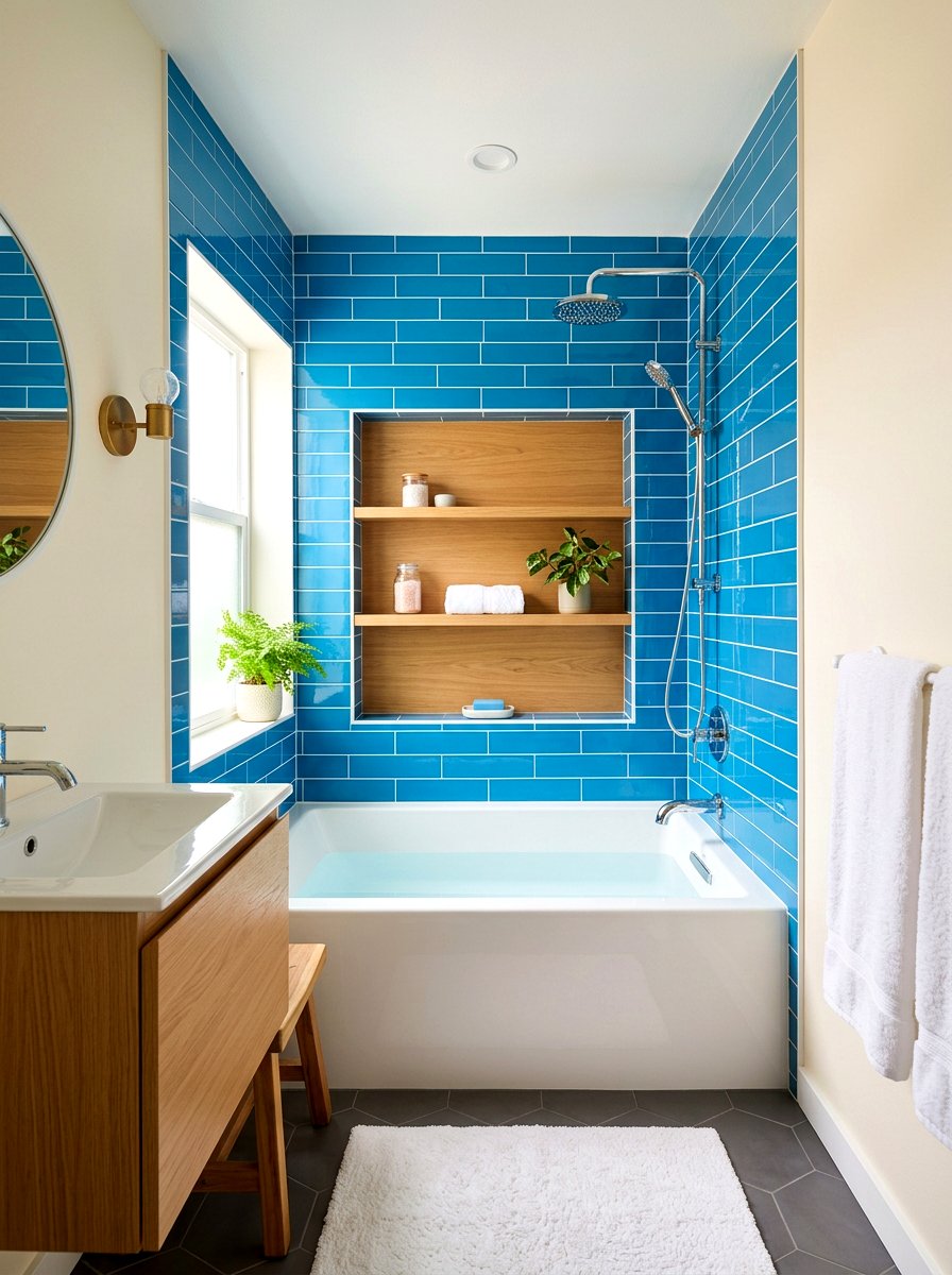 Small Deep Alcove Tub - 30 soaking tub ideas