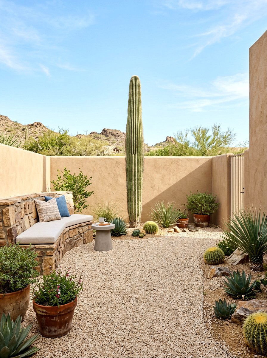 Small Desert Backyard - 30 desert landscaping ideas