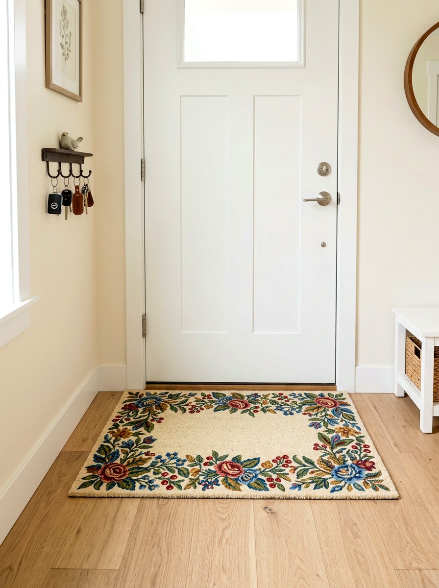 Small Doormat Rug - 30 foyer rug ideas