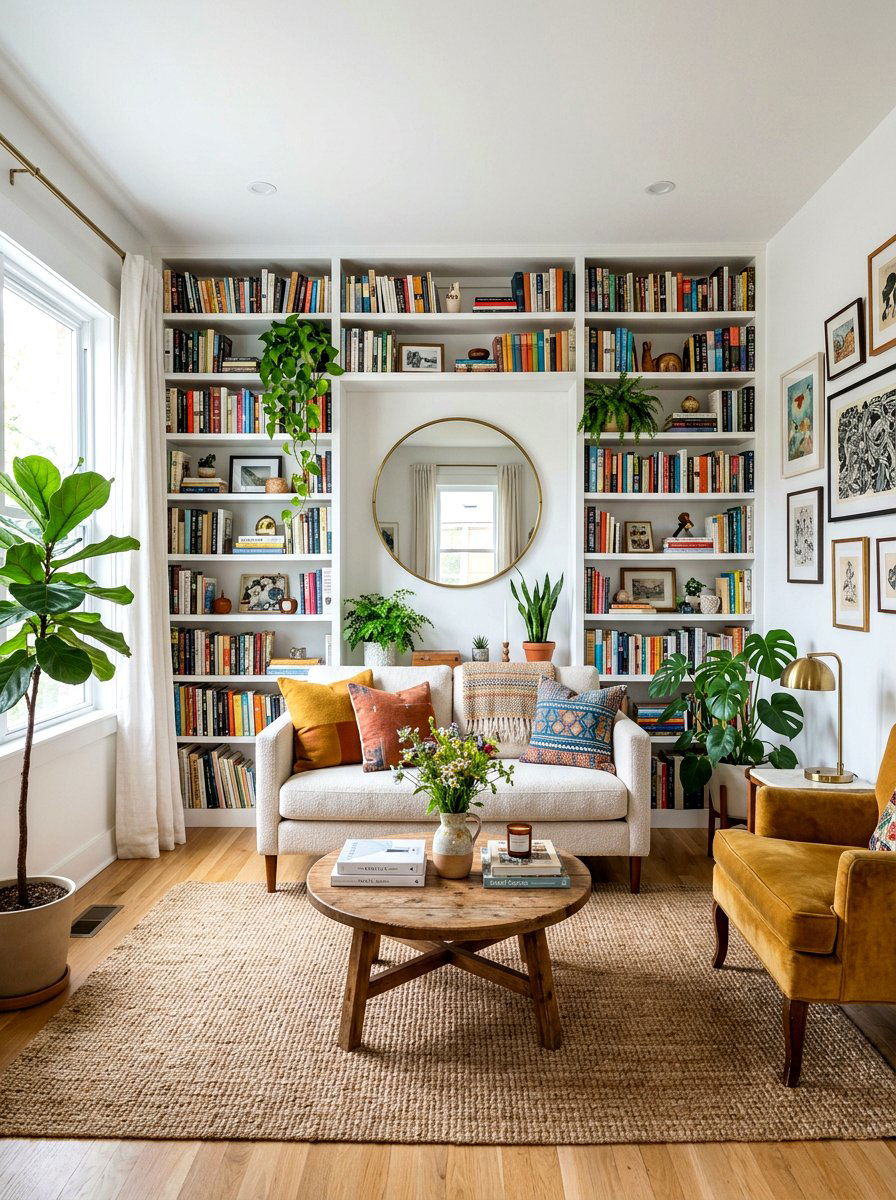 Small Eclectic Living Room - 30 eclectic living room ideas