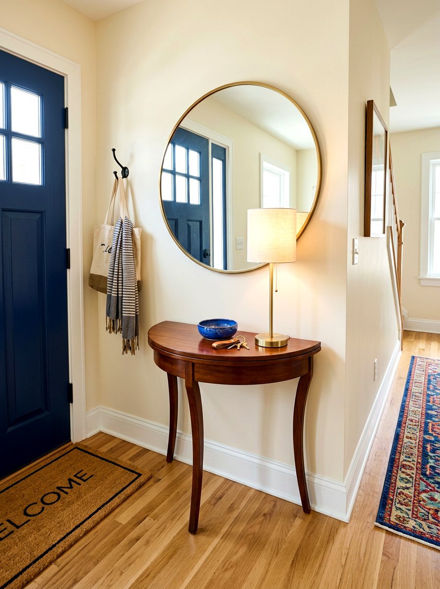 Small Entry Table - 30 everyday entry table decor ideas