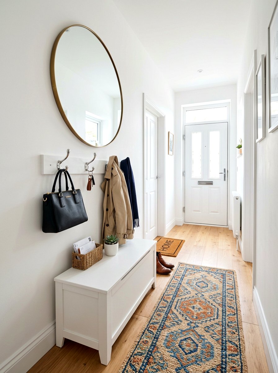 Small Entryway Bench With Hooks - 30 entry bench and hooks ideas