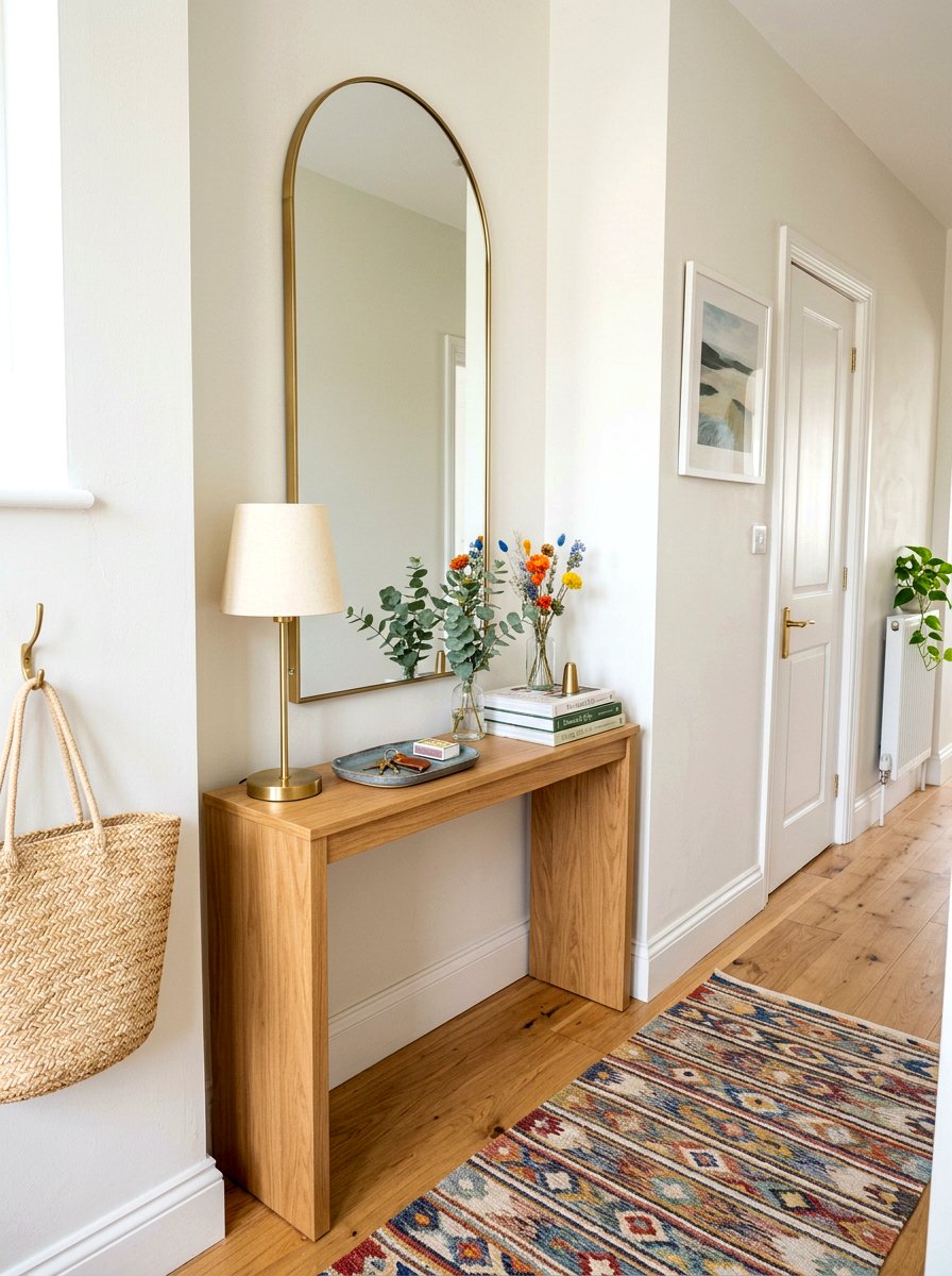 Small Entryway Console - 30 console table decor ideas
