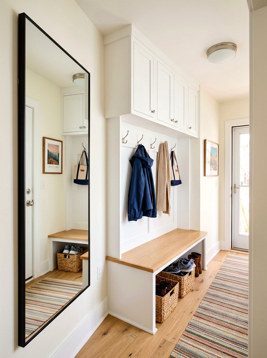 Small Entryway Mudroom Locker Wall - 30 mudroom locker wall ideas
