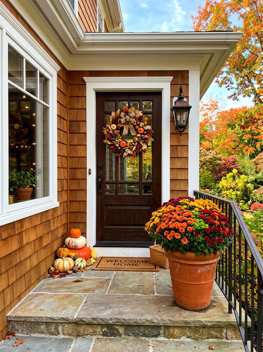 Small Fall Front Porch - 30 fall front porch ideas