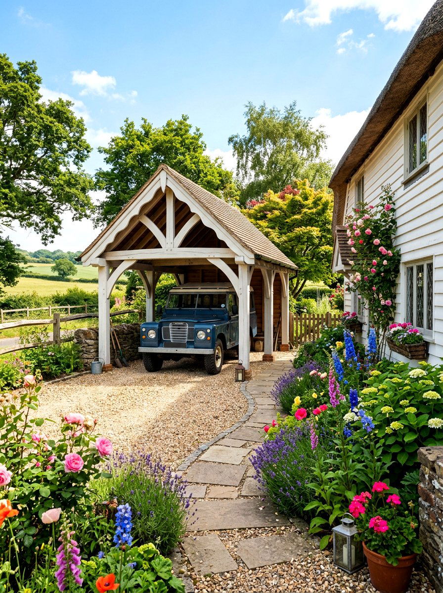 Small Farmhouse Carport - 30 farmhouse carport ideas