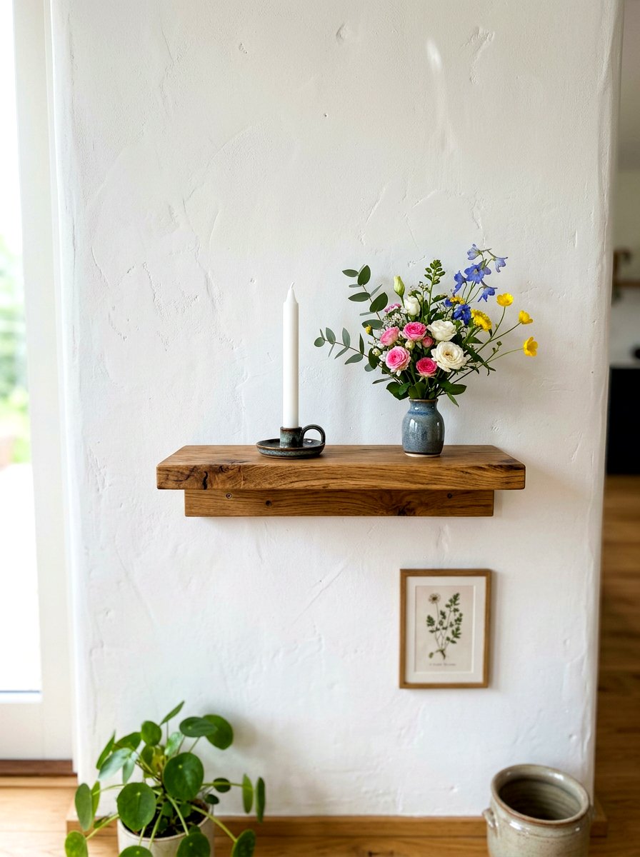 Small Floating Shelf Altar - 30 home altar ideas