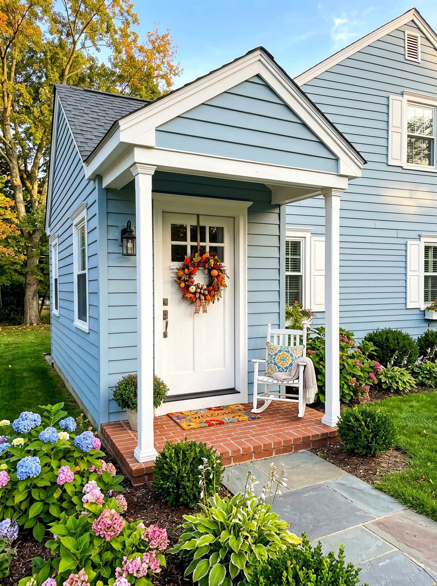 Small Front Door Portico - 30 portico ideas