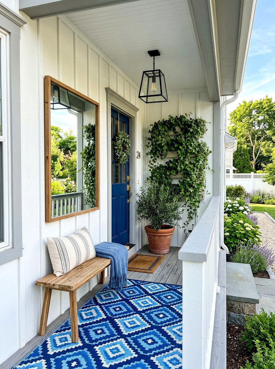 Small Front Porch Decor - 30 charming front porch ideas aesthetic
