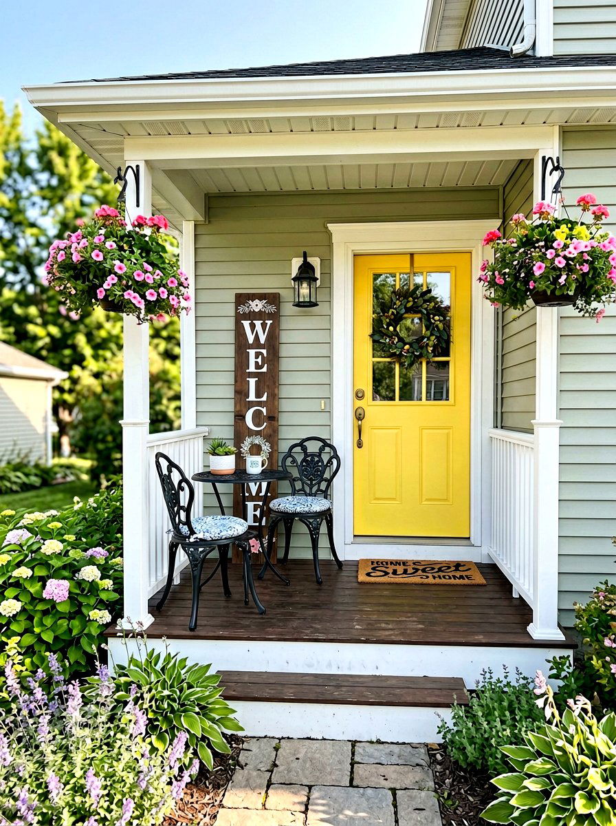 Small Front Porch Decor - 30 front porch decor ideas