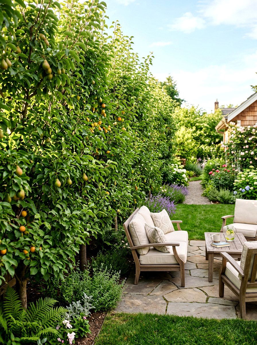 Small Fruit Tree Border - 30 dwarf fruit tree garden ideas