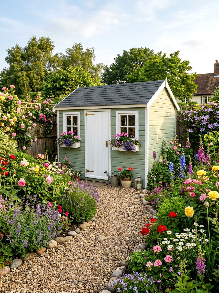 Small Garden Tool Shed - 30 outdoor storage shed ideas