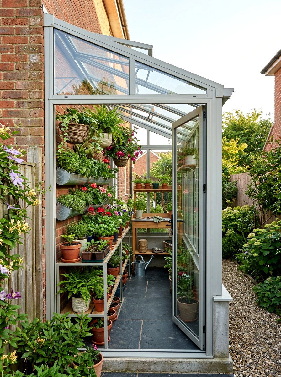 Small Greenhouse Extension - 30 attached greenhouse ideas