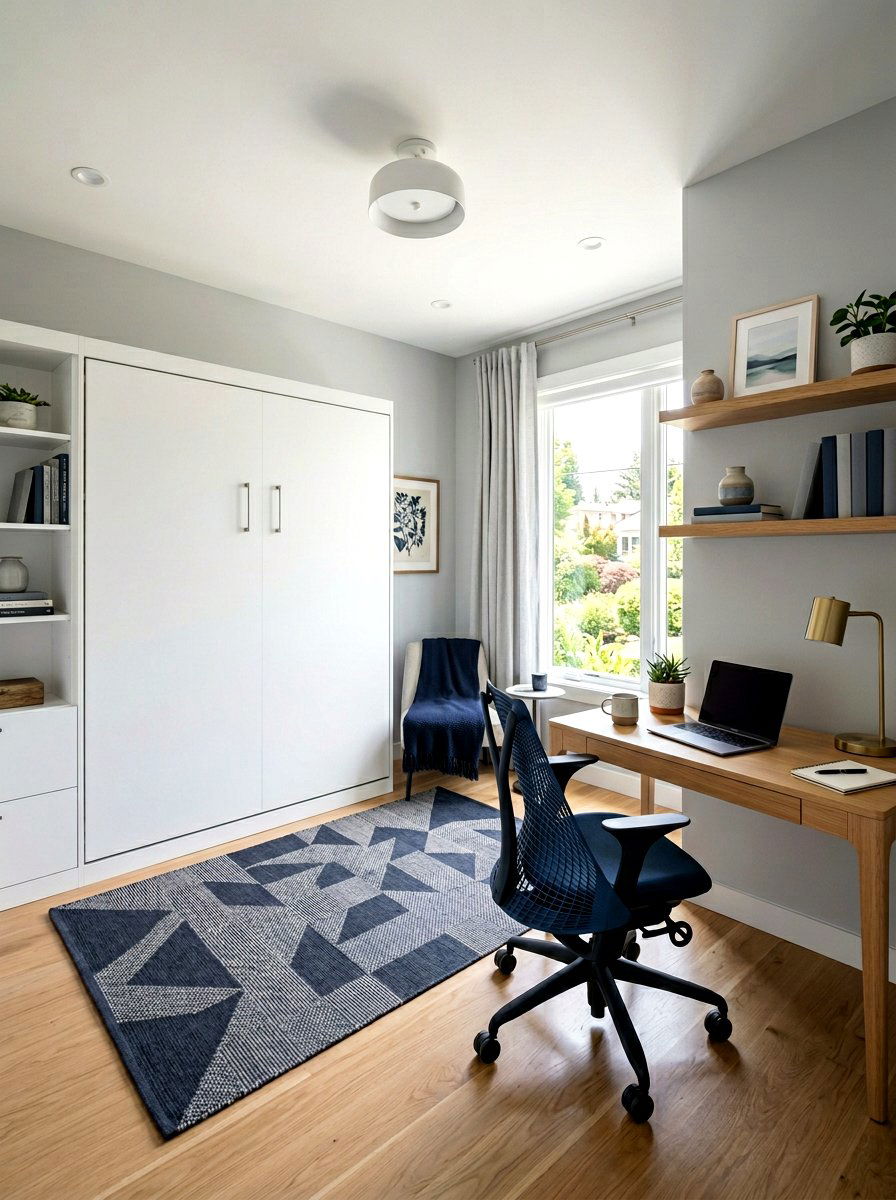 Small Guest Bedroom Office Combo - 30 guest bedroom ideas