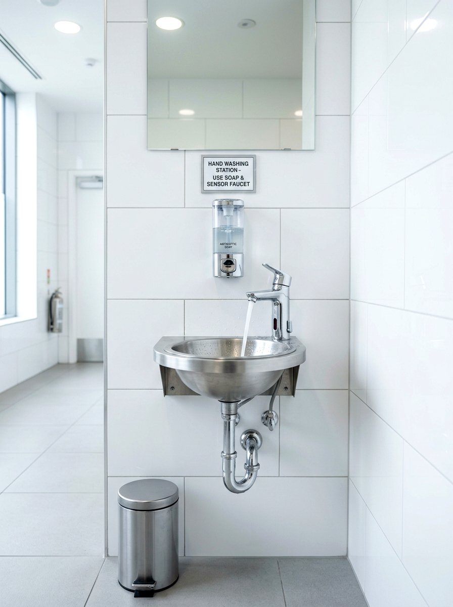 Small Hand Washing Station - 30 garage sink station ideas