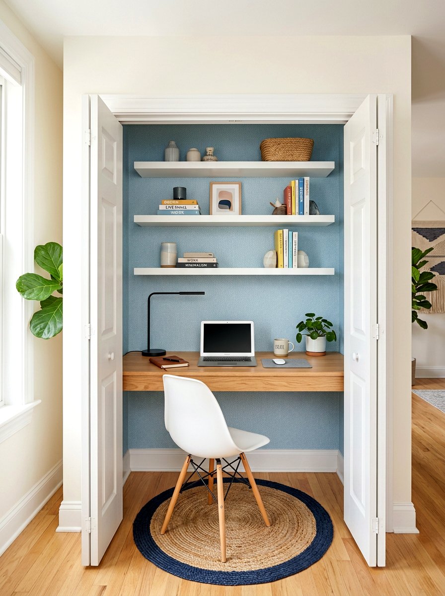Small Home Office Closet - 30 small home office ideas