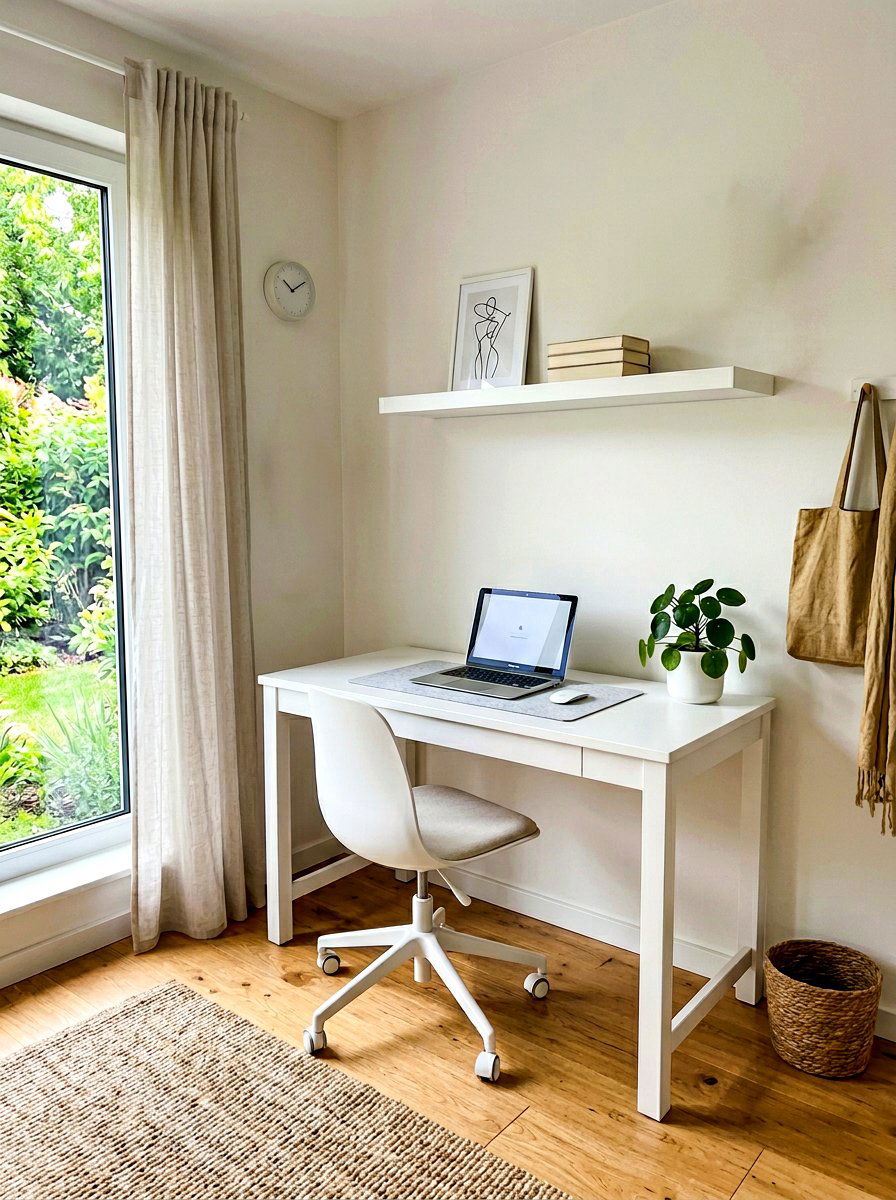 Small Home Office Minimalist Style - 30 small home office ideas