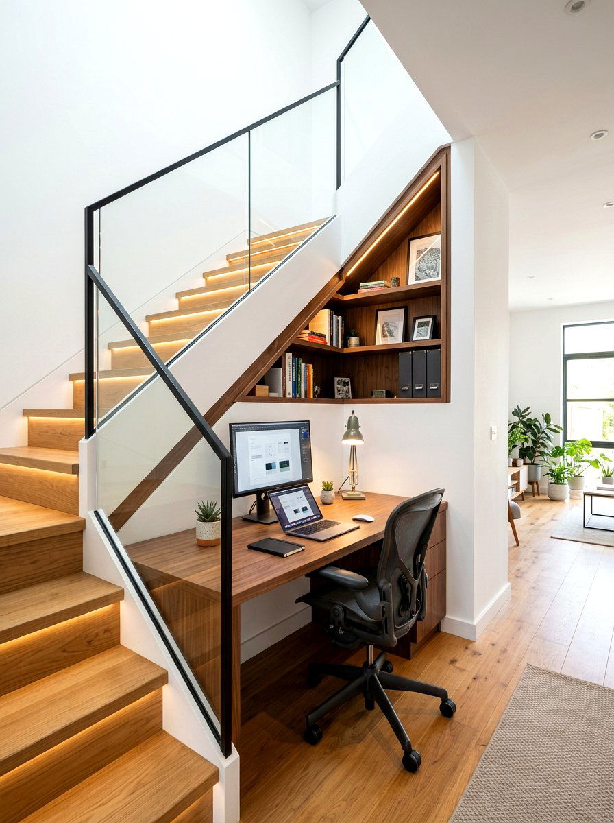 Small Home Office Under Stairs - 30 small home office ideas