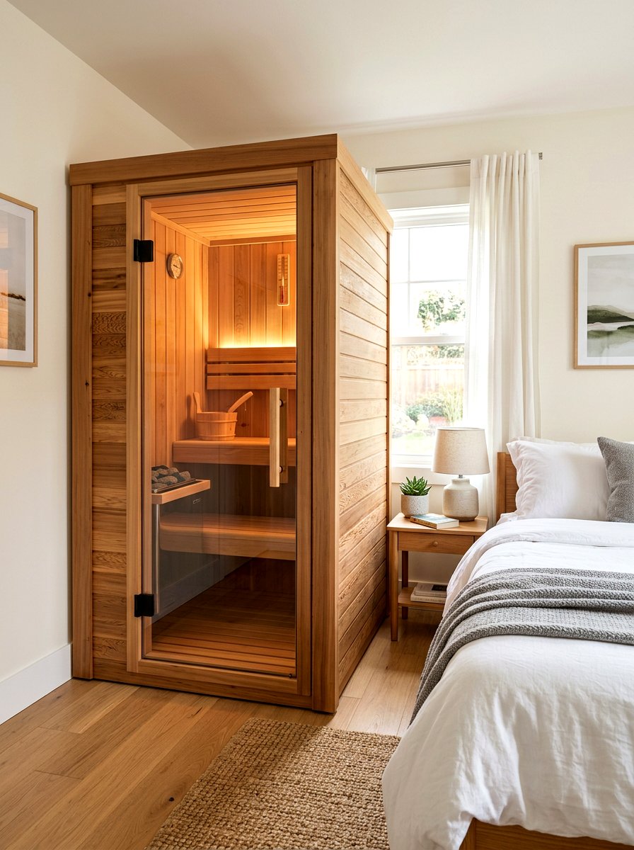 Small Indoor Sauna - 30 sauna room ideas