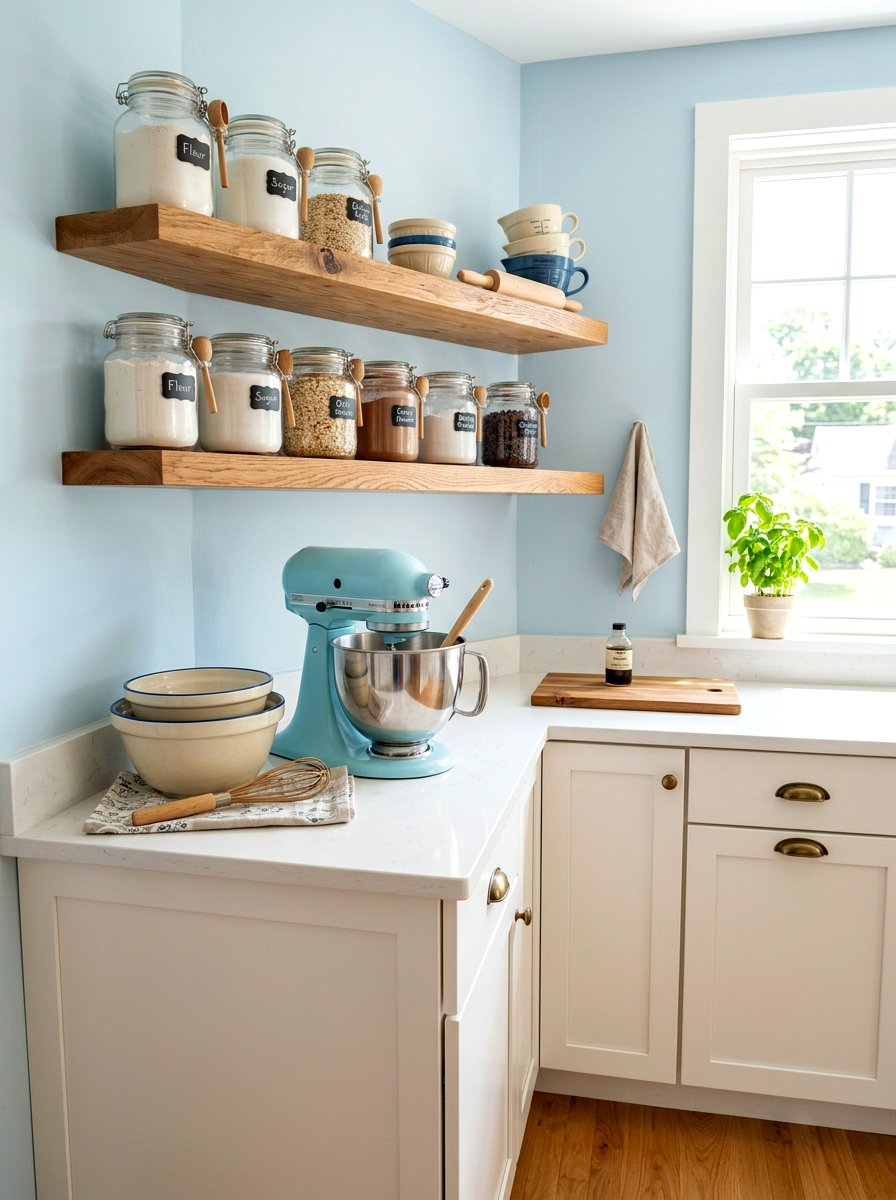 Small Kitchen Baking Corner - 30 baking station ideas