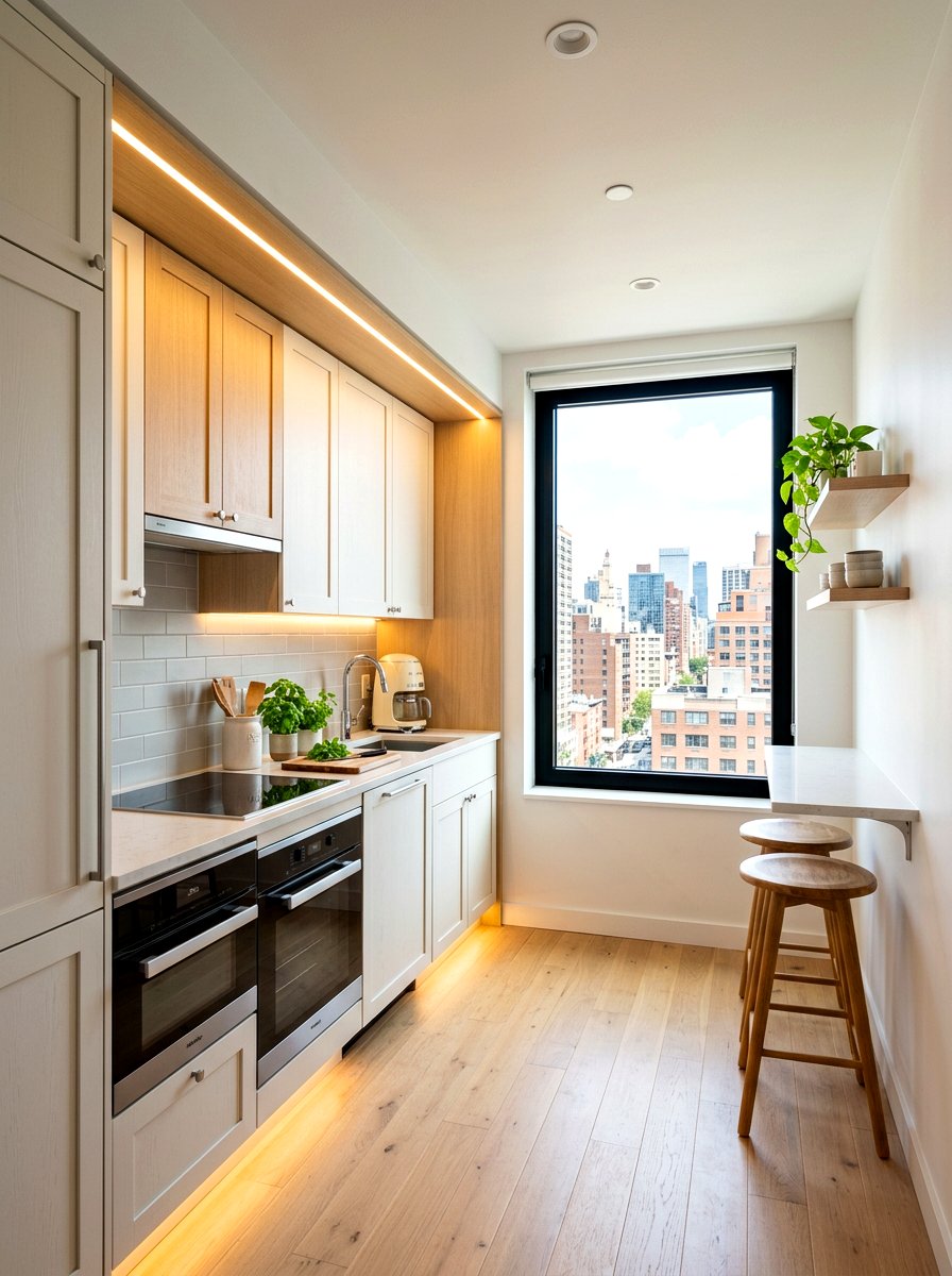 Small Kitchen Brightness - 30 under cabinet lighting ideas