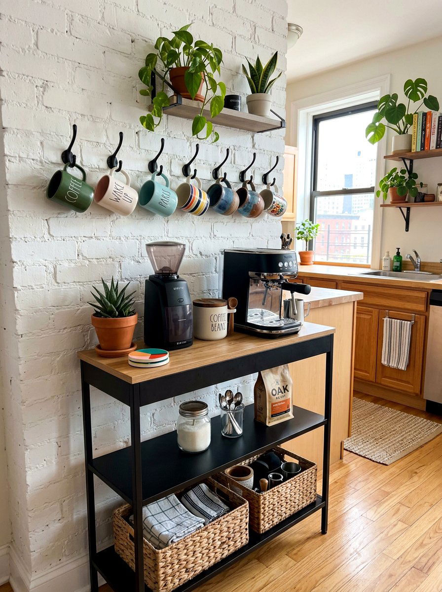 Small Kitchen Coffee Corner - 30 espresso nook kitchen ideas