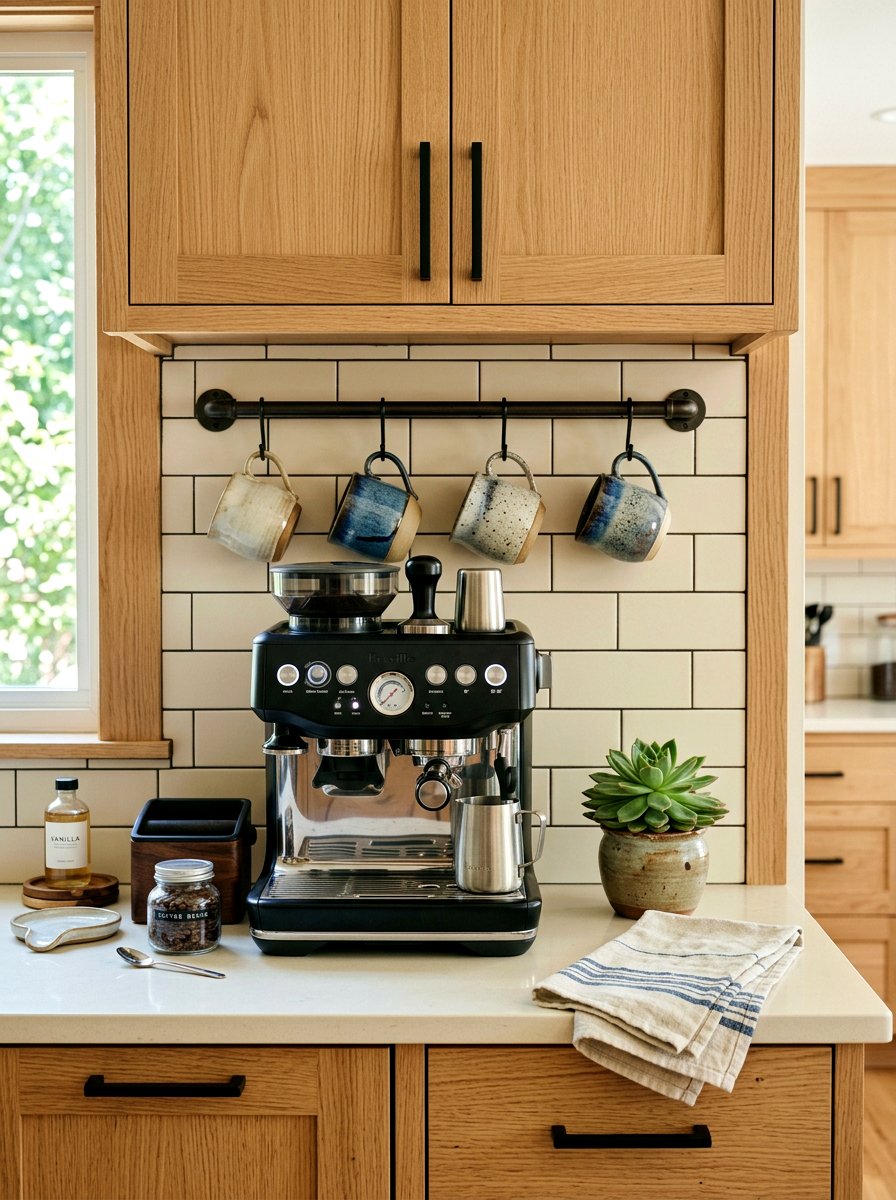 Small Kitchen Coffee Station - 30 corner breakfast coffee nook ideas