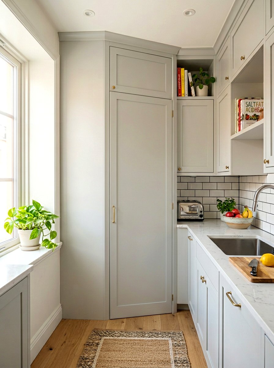 Small Kitchen Corner Pantry - 30 corner pantry ideas