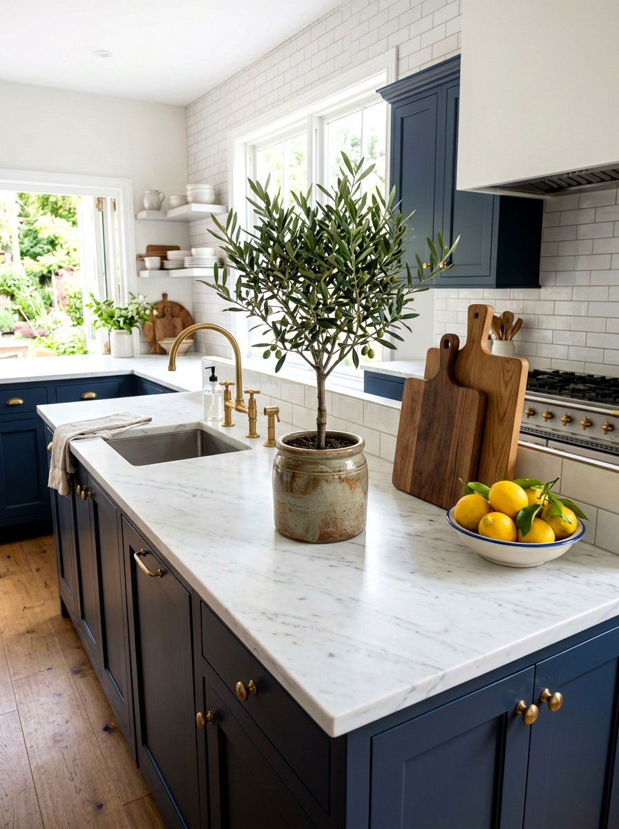 Small Kitchen Counter Olive Tree - 30 olive tree decor ideas