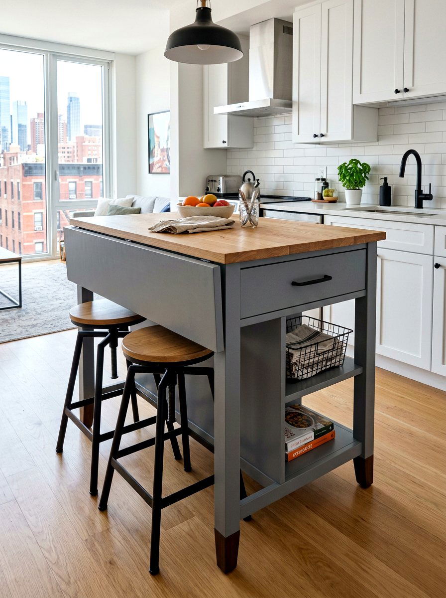 Small Kitchen Island For Apartment - 30 small island kitchen ideas