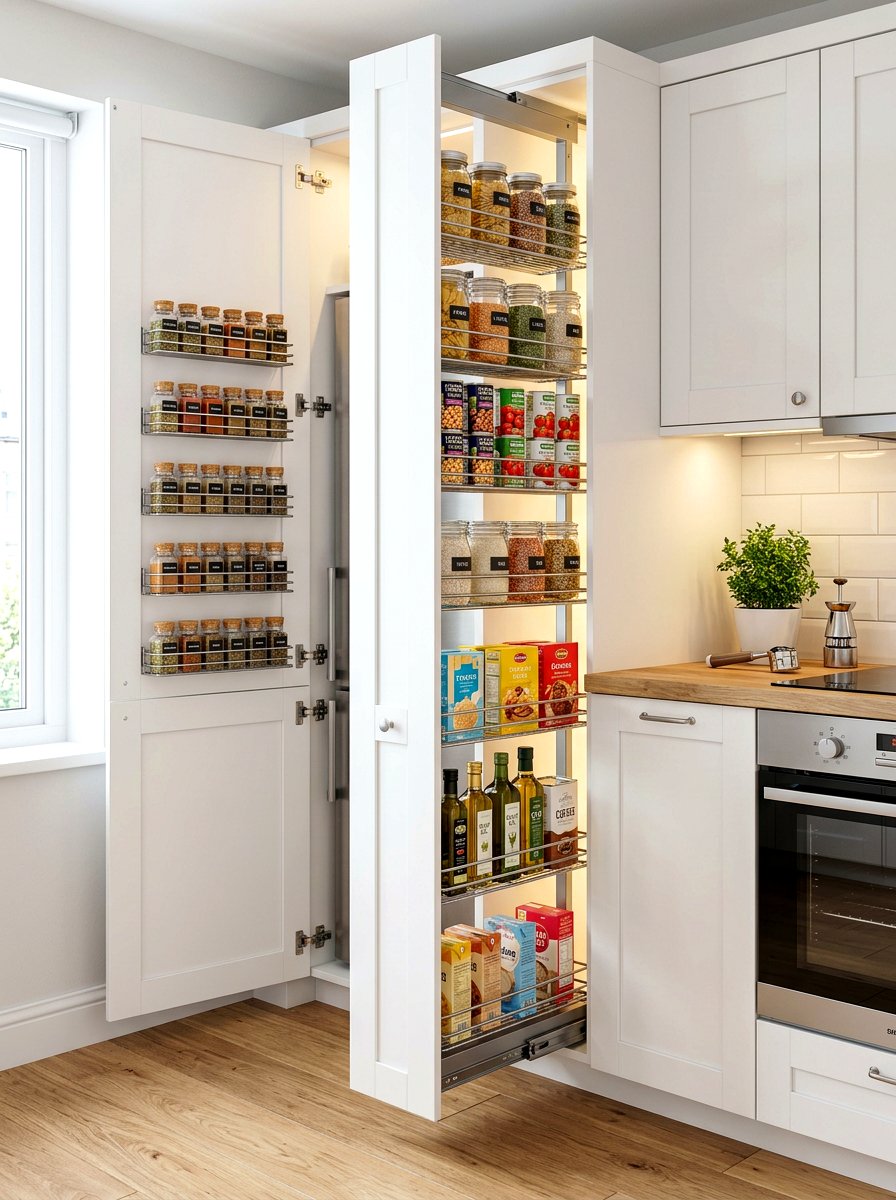 Small Kitchen Pantry - 30 English pantry kitchen ideas