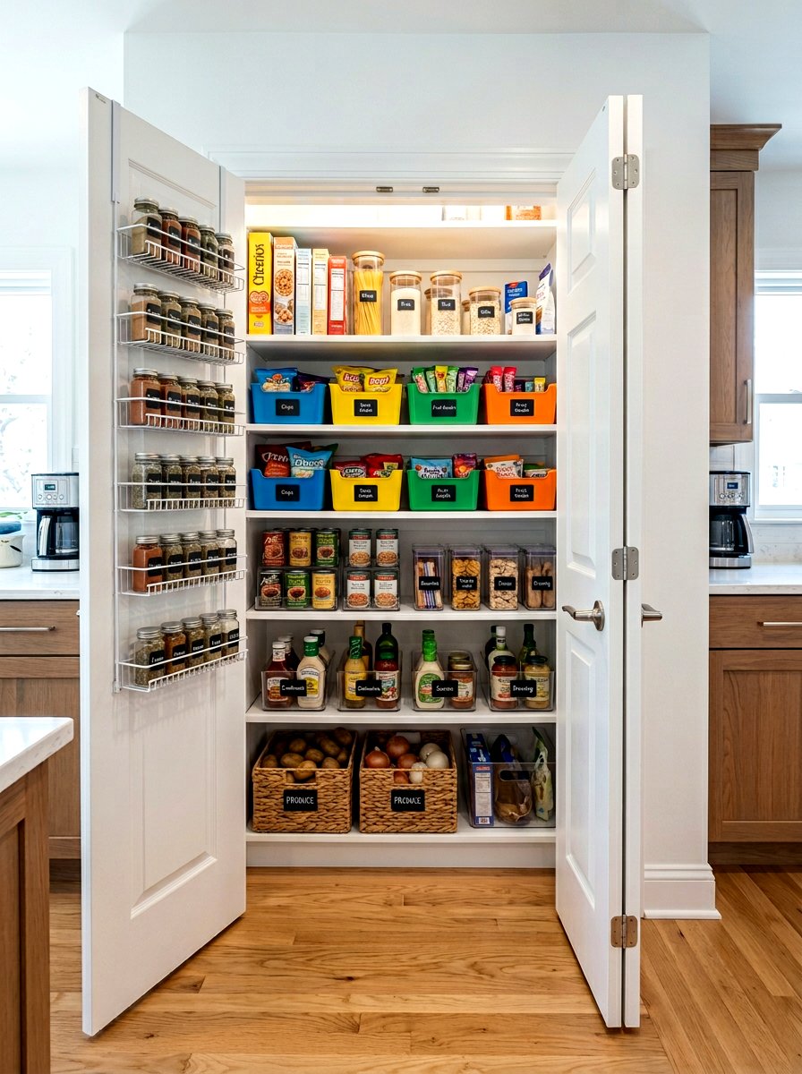 Small Kitchen Pantry Closet - 30 kitchen pantry ideas