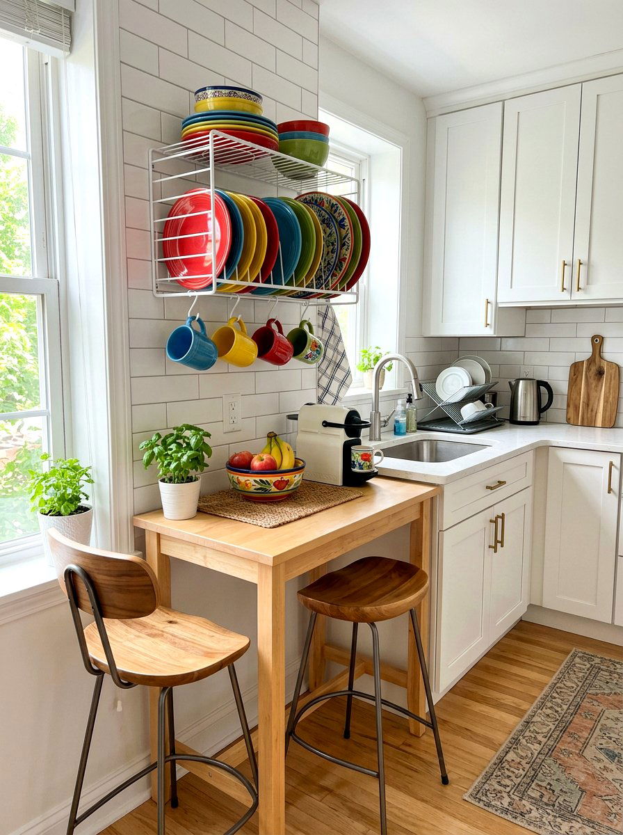 Small Kitchen Plate Storage - 30 plate rack wall ideas