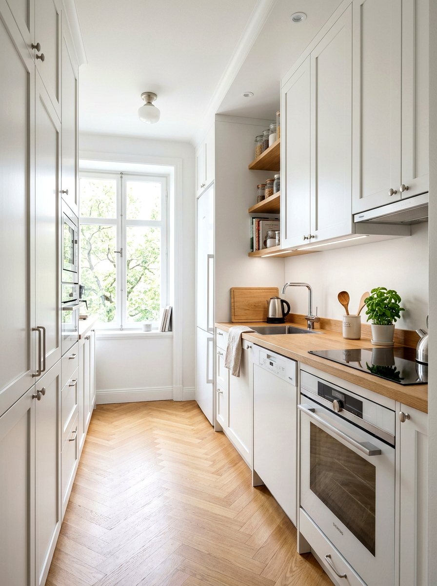 Small Kitchen Space Optimization - 30 panel ready kitchen ideas