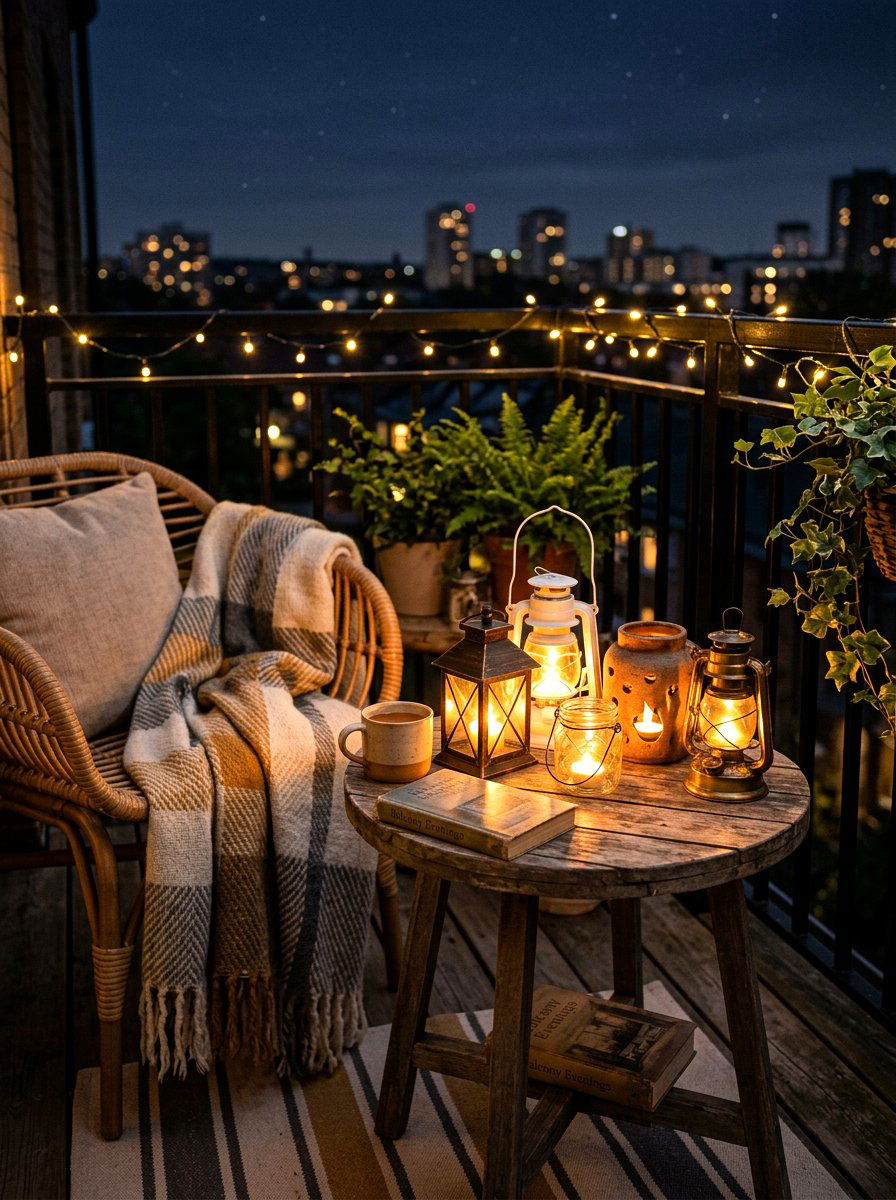 Small Lantern Cluster - 30 lantern cluster patio ideas